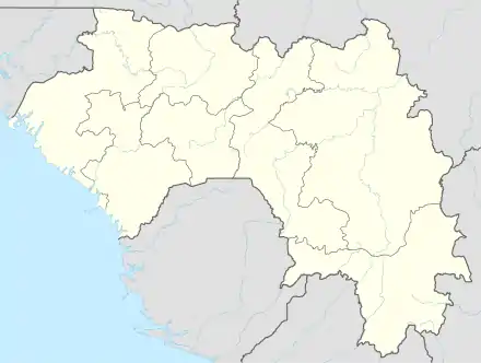 Womey is located in Guinea