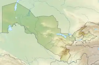 Kafir-kala is located in Uzbekistan
